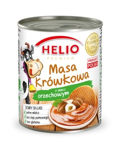 Helio masa krówkowa z orzechem 400 g