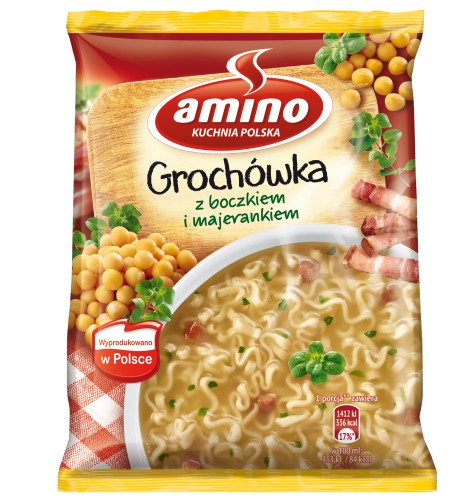 Amino GROCHÓWKA Z BOCZKIEM I MAJERANKIEM 65g [22]