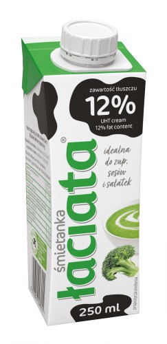 Mlekpol Łaciata śmietanka 12% 250 ml Mlekpol ŁACI.ŚMIETANKA 12% 250ml   [18]