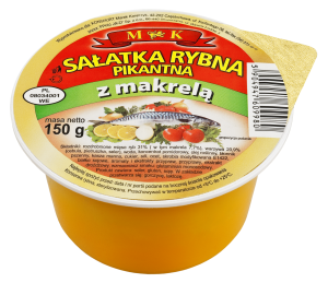 MK sałatka z makrelą pikantną 150 g
