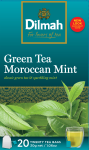 Dilmah zielona z marokańską miętą 20 torebek