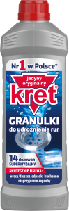 Kret granulki do udrażniania rur 560 g