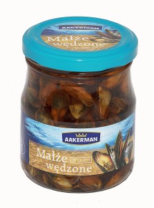 Åkerman małże wędzone w oleju 200 g