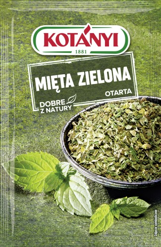 KOTANYI Mięta zielona otarta 9g   [20]
