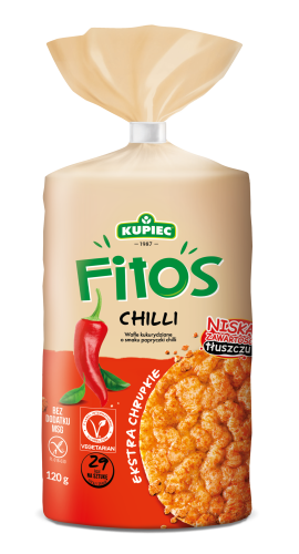 Kupiec WAFLE KUKURYDZIANE 120g CHILI  [12]