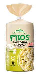 Kupiec wafle kukurydziane śmietana-cebula 120 g