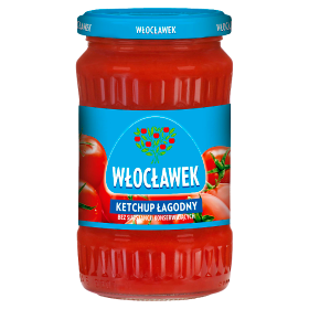 Włocławek ketchup łagodny 380 g Włocławek ketchup łagodny 380 g