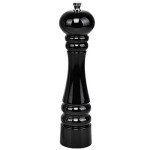 Drewniany młynek do soli/pieprzu 24cm czarny