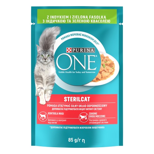 Purina ONE STERILCAT 85g IND/GROSZ