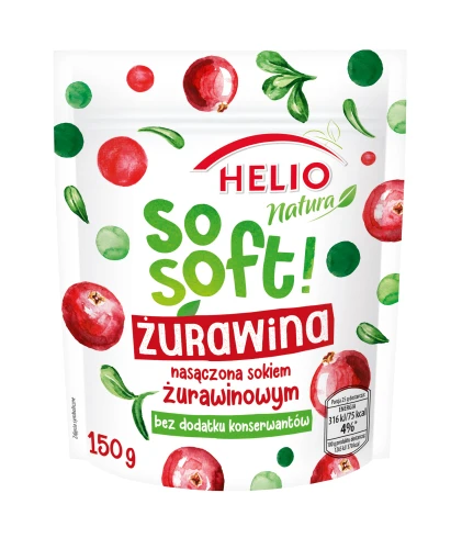 Helio NATURA SO SOFT ŻURAWINA 150g  [8]