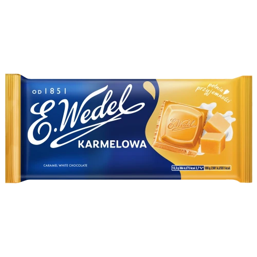 WEDEL CZEK.80g BIAŁA KARMELOWA  [22]
