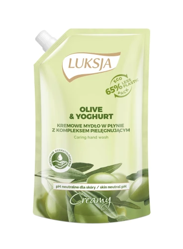 CH.LUKSJA MYDŁO 400ml W PŁ. OLIVE&YOGHURT zapas