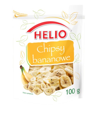 Helio CHIPSY BANANOWE 100g   [12]