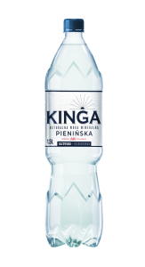 Kinga woda gazowana niebieska 1,5 l