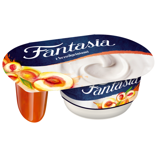 Danone Fantasia brzoskwiniowa 118 g Dan.FANTASIA 118g Brzoskwinia [12]