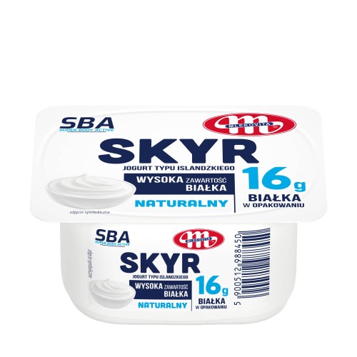 Mlekov.JOGURT SKYR 140g NATURALNY