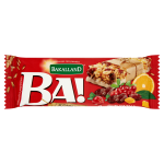 Bakalland Ba! batony zbożowe żurawina/pomarańcza 40 g