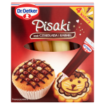 Dr.Oetker pisaki cukrowe smak czekolada/karmel 76 g