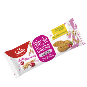 Sante Niezłe Ciacho Ciasteczka owsiane z żurawiną 135 g