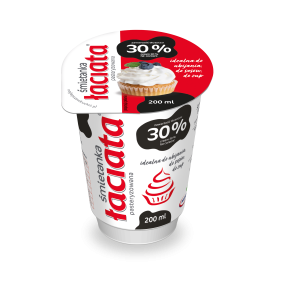 Mlekpol Śmietanka 30% pasteryzowana 200 ml