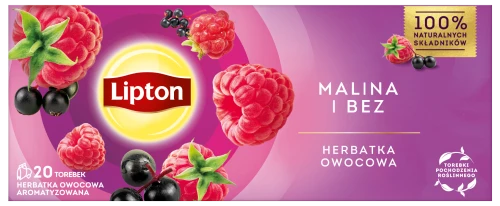 H.Lipton EX.20tb Malina i Bez  [12]  N