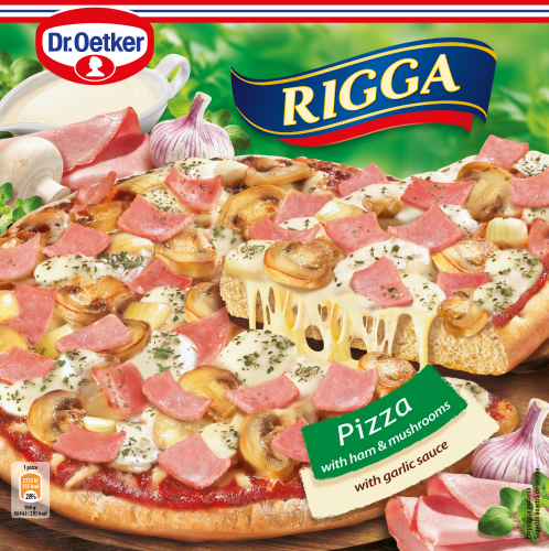 MR.Pizza RIGGA SZYNKA/PIECZ. SOS CZOSN. 270g