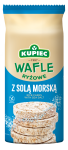 Kupiec wafle ryżowe z solą morską 120 g (12 sztuk)