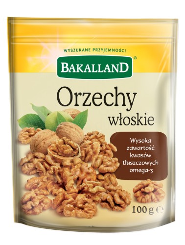 BAKALLAND ORZECHY WŁOSKIE 100g   [12]