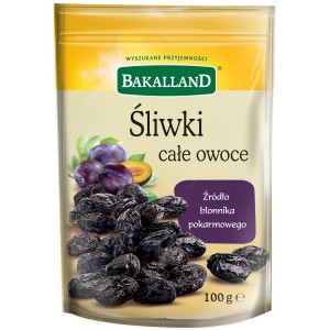 Bakalland śliwka kalifornijska suszone 100 g