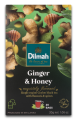 Dilmah Cejlońska czarna herbata z aromatem imbiru i miodu 30 g (20 torebek)