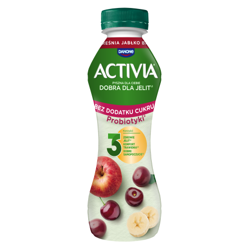 Dan.ACTIVIA Drink 270g Czereśnia/Jabłko/Banan  [6]