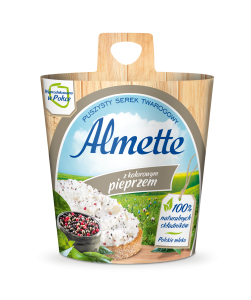 Hochland Almette kolorowy pieprz 150 g