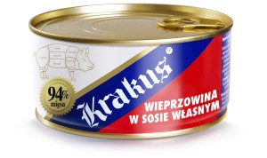 Krakus wieprzowina w sosie własnym 300 g