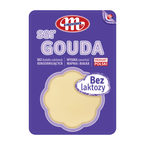 Mlekov.SER 150g bez laktozy GOUDA plastry  [12]