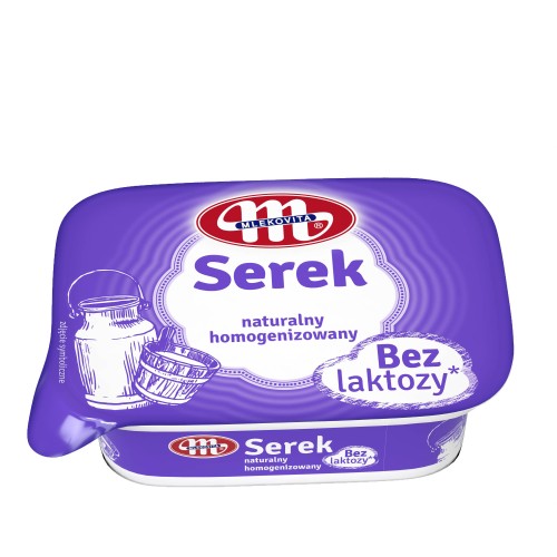 Mlekov.SEREK POLSKI hom.bez lakt.naturalny 150g
