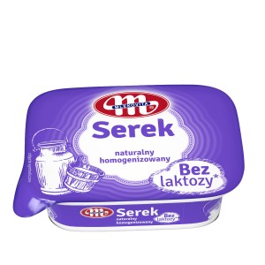 Mlekovita serek polski homogenizowany bez laktozy 150 g