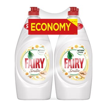 Płyn do mycia naczyń Fairy rumianek z witaminą E 2x900 ml Fairy_Fairy_plyn_do_mycia_naczyn_rumianek_z_witamina_2x900ml_35511856_0_350_350.jpg