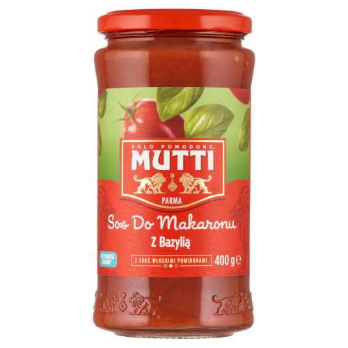 MUTTI SOS POMIDOROWY Z BAZYLIĄ 400g [6]