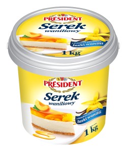 Lactalis serek waniliowy 1 kg