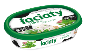 Mlekpol Łaci serek śmietankowy z ziołami 135 g