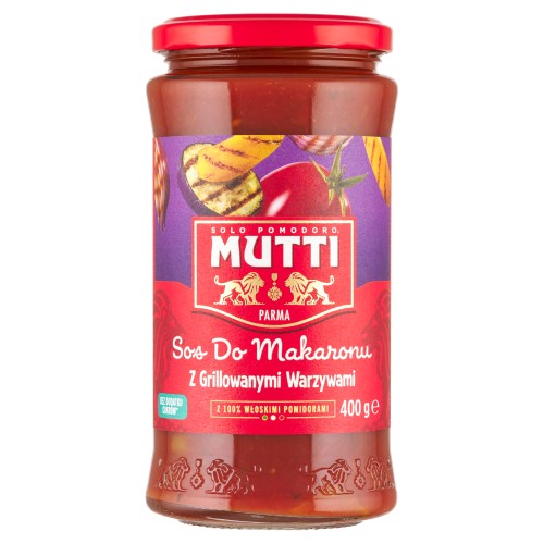 MUTTI SOS POMIDOROWY Z GRILOWANYMI WARZYWAMI 400g [6]