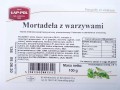 W.ŁAP-POL PL.MORTADELA Z WARZYWAMI 100g
