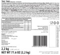 Wawel Tiki-Taki kokosowo-orzechowe luz 2.2kg
