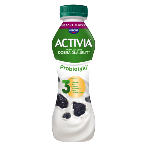 Danone Activia Drink suszona śliwka 280 g Dan.ACTIVIA Drink 280g SUSZONA ŚLIWKA   [6]