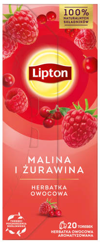 H.Lipton EX.20tb Malina i żurawina   [12]  N