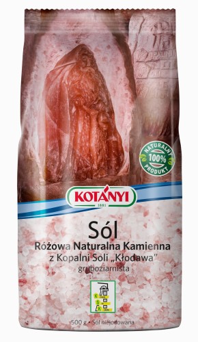KOTANYI Sól KAMIENNA RÓŻOWA Z K.S. KŁODAWA 500g GR. [14]