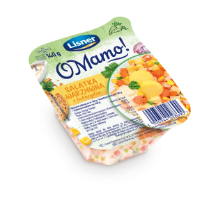 Lisner sałatka warzywna z kukurydzą 140 g