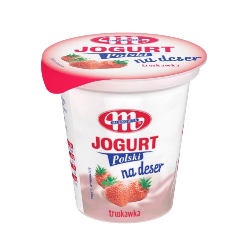 Mlekov.JOGURT NA DESER Truskawka 125g