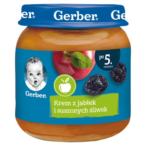 Geronimo jabłko-suszona śliwka 125 g Ger.125g JABŁKO-SUSZONA ŚLIWKA    [6/12]