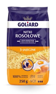 Goliard nitki rosołowe 250 g